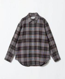RÓHE/＜ROHE＞FLANNEL CHECK OVERSHIRT/シャツ/シャツ / ブラウス