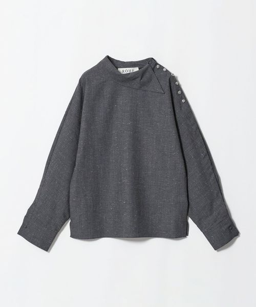 RÓHE/＜ROHE＞COLLAR TOP/ブラウス/シャツ / ブラウス