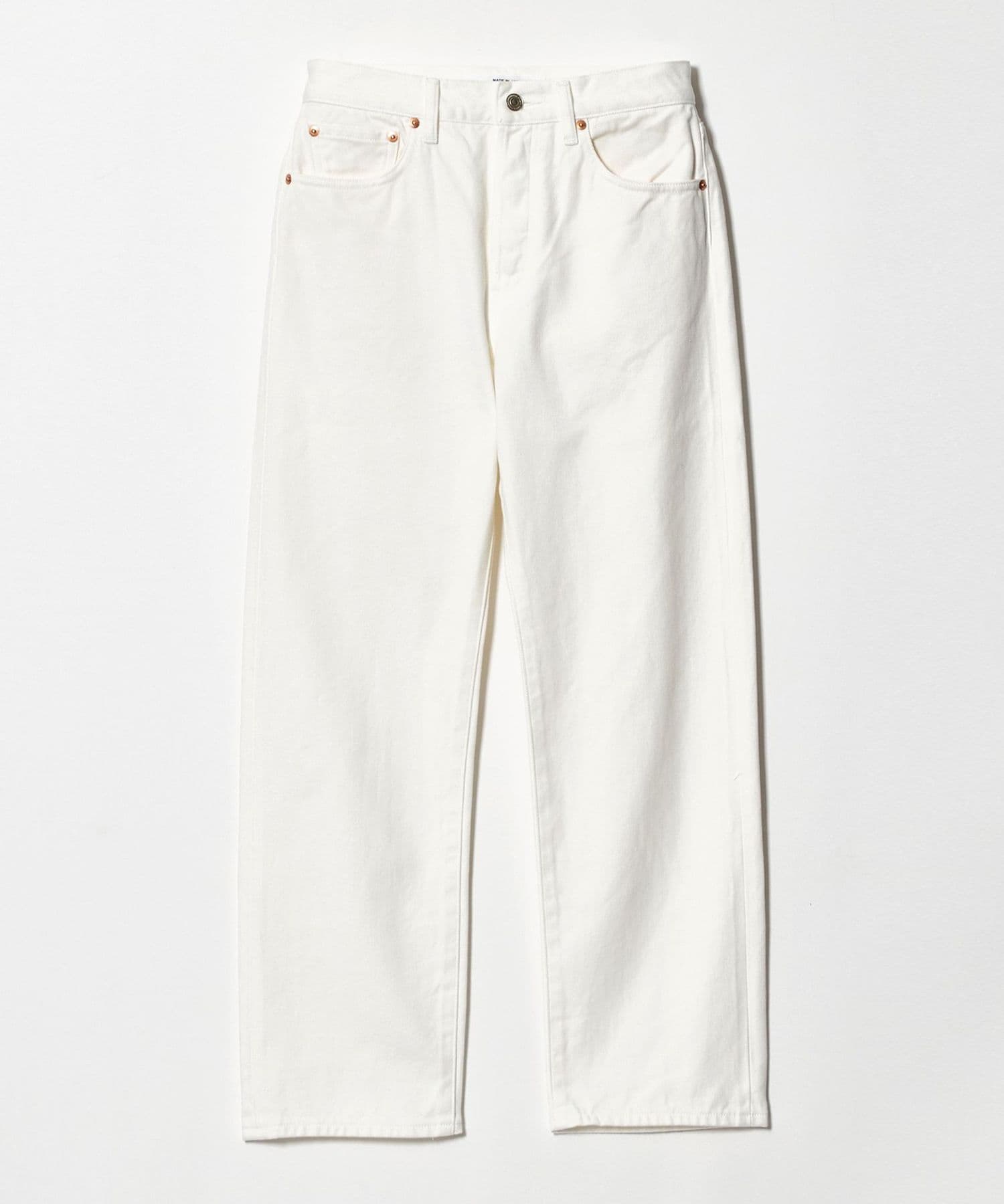 YAECA＞STRAIGHT DENIM WHITE/デニムパンツ