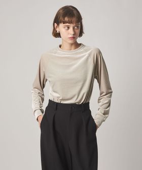 steven alan/＜Steven Alan＞ベロア プルオーバー/Tシャツ / カットソー