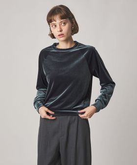 steven alan/＜Steven Alan＞ベロア プルオーバー/Tシャツ / カットソー
