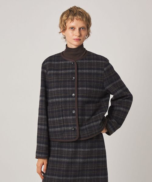 steven alan/＜Steven Alan＞チェック ブルゾン/その他コート / ブルゾン