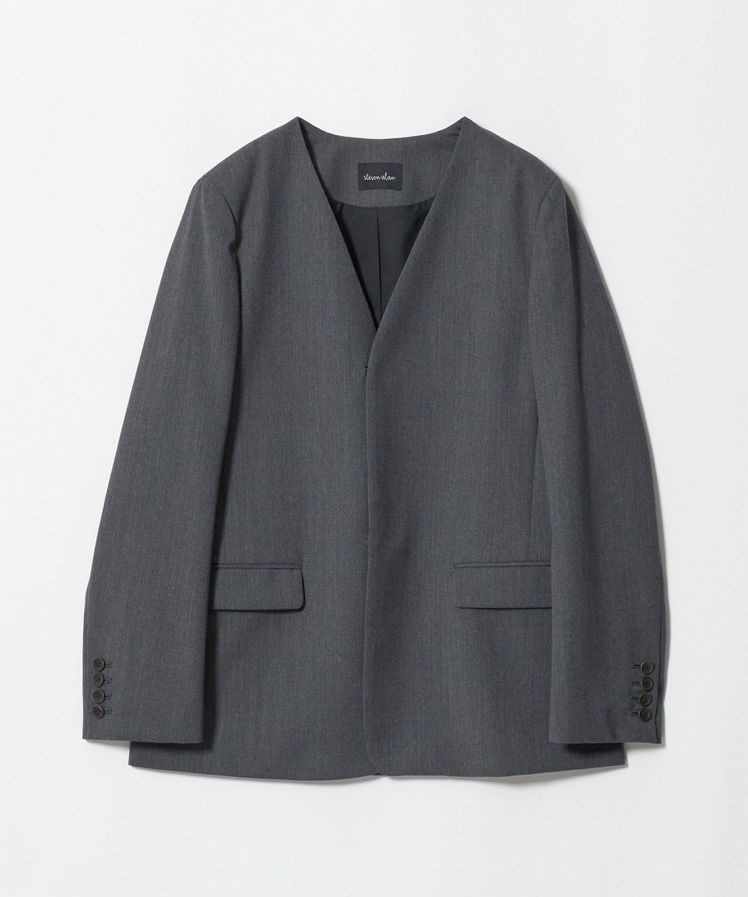 Steven Alan＞ノーカラー ジャケット