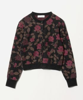 AMOMENTO/＜AMOMENTO＞FLORAL JQD CARDIGAN/カーディガン/カーディガン / ボレロ