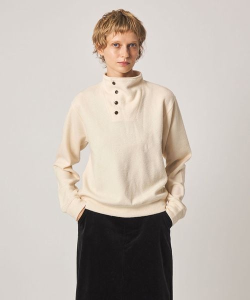 steven alan/＜Steven Alan＞ブークレー スタンドカラー プルオーバー/Tシャツ / カットソー