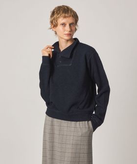steven alan/＜Steven Alan＞ブークレー スタンドカラー プルオーバー/Tシャツ / カットソー