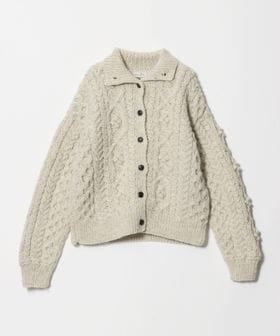 steven alan/＜Steven Alan＞ハンド ケーブル ハイネック ニット/カーディガン / ボレロ