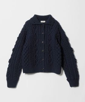 steven alan/＜Steven Alan＞ハンド ケーブル ハイネック ニット/カーディガン / ボレロ