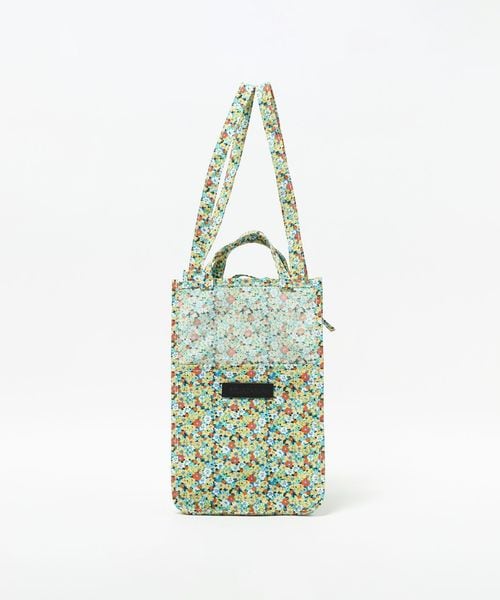 AMIACALVA/＜AMIACALVA＞EASY BAG FLOWER GREEN/トートバッグ/トートバッグ