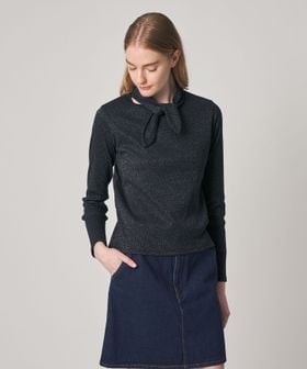 steven alan/＜Steven Alan＞ラメ タイモチーフ プルオーバー/Tシャツ / カットソー