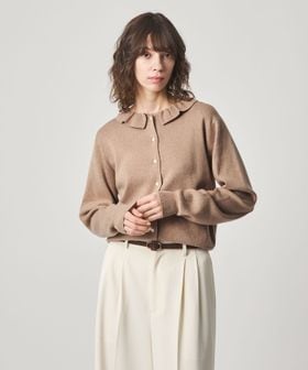 steven alan/＜Steven Alan＞コットン カシミヤ フリル カーディガン/カーディガン / ボレロ