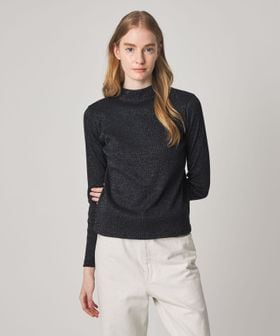 steven alan/＜Steven Alan＞ラメ ボトルネック プルオーバー/Tシャツ / カットソー