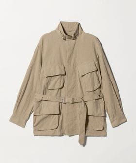 blurhms/＜blurhms＞SILK COTTON NEP DRAWSTRING RIDER’S JACKET/ジャケット/ミリタリージャケット