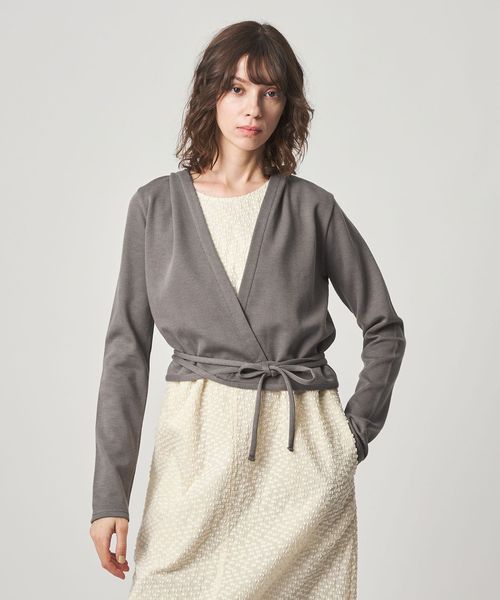 steven alan/＜Steven Alan＞カシュクール フード カーディガン/カーディガン / ボレロ