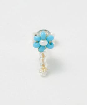 steven alan/＜pura utz＞BLUE FLOWER STICK/シングルピアス/ピアス（片耳用）