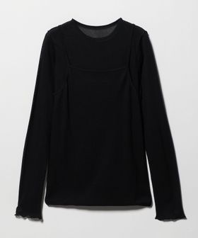 HAKUJI/＜HAKUJI＞LAYERED PULLOVER/カットソー/Tシャツ / カットソー