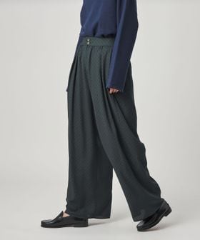 steven alan/＜Steven Alan＞ドット プリント ワイドパンツ/その他パンツ