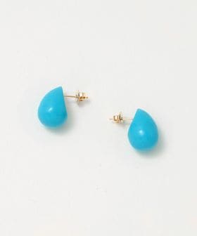mounir/＜mounir＞TURQUOISE DROP EARRINGS/ピアス/ピアス（両耳用）