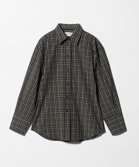 RÓHE/＜ROHE＞SHAPED CHECK SHIRT/シャツ/シャツ / ブラウス