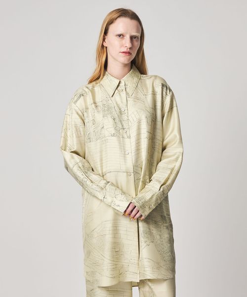 RÓHE/＜ROHE＞ELONGATED SHIRT/シャツ/シャツ / ブラウス