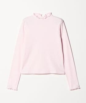 steven alan/＜Steven Alan＞ドット リブ フリル プルオーバー/Tシャツ / カットソー