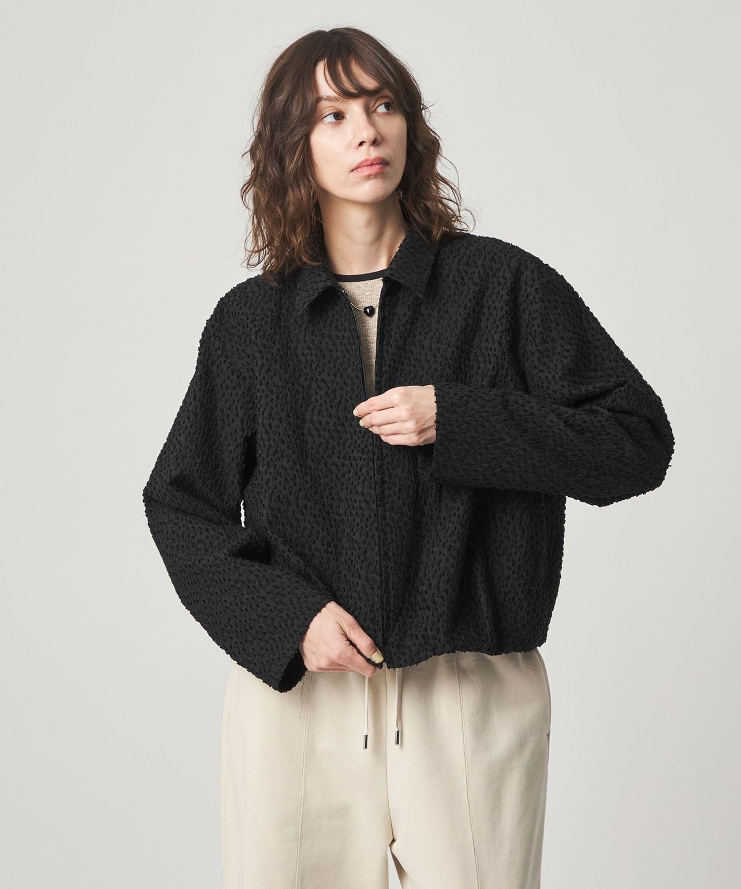 Steven Alan＞ジャガード ブルゾン
