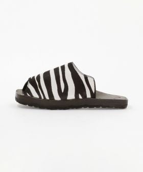 JUTTA NEUMANN NEW YORK/ ＜JUTTA NEUMANN NEW YORK × Steven Alan＞KAHTAN ZEBRA MOTIF/サンダル/サンダル