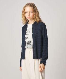 steven alan/＜Steven Alan＞クレープ シャツ カーディガン/カーディガン / ボレロ