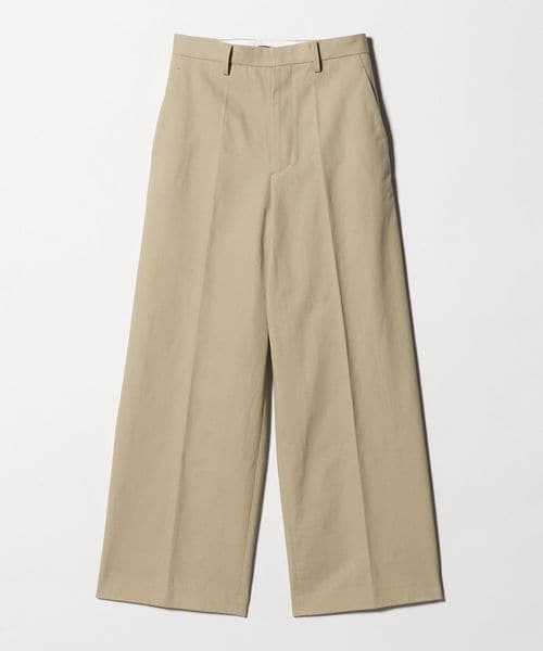YLEVE/＜YLEVE＞COTTON CHINO TROUSERS/チノパンツ/チノパンツ
