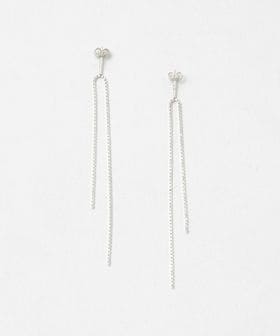SASKIA DIEZ/＜SASKIA DIEZ＞FRINGE EARRINGS SILVER/ピアス/ピアス（両耳用）