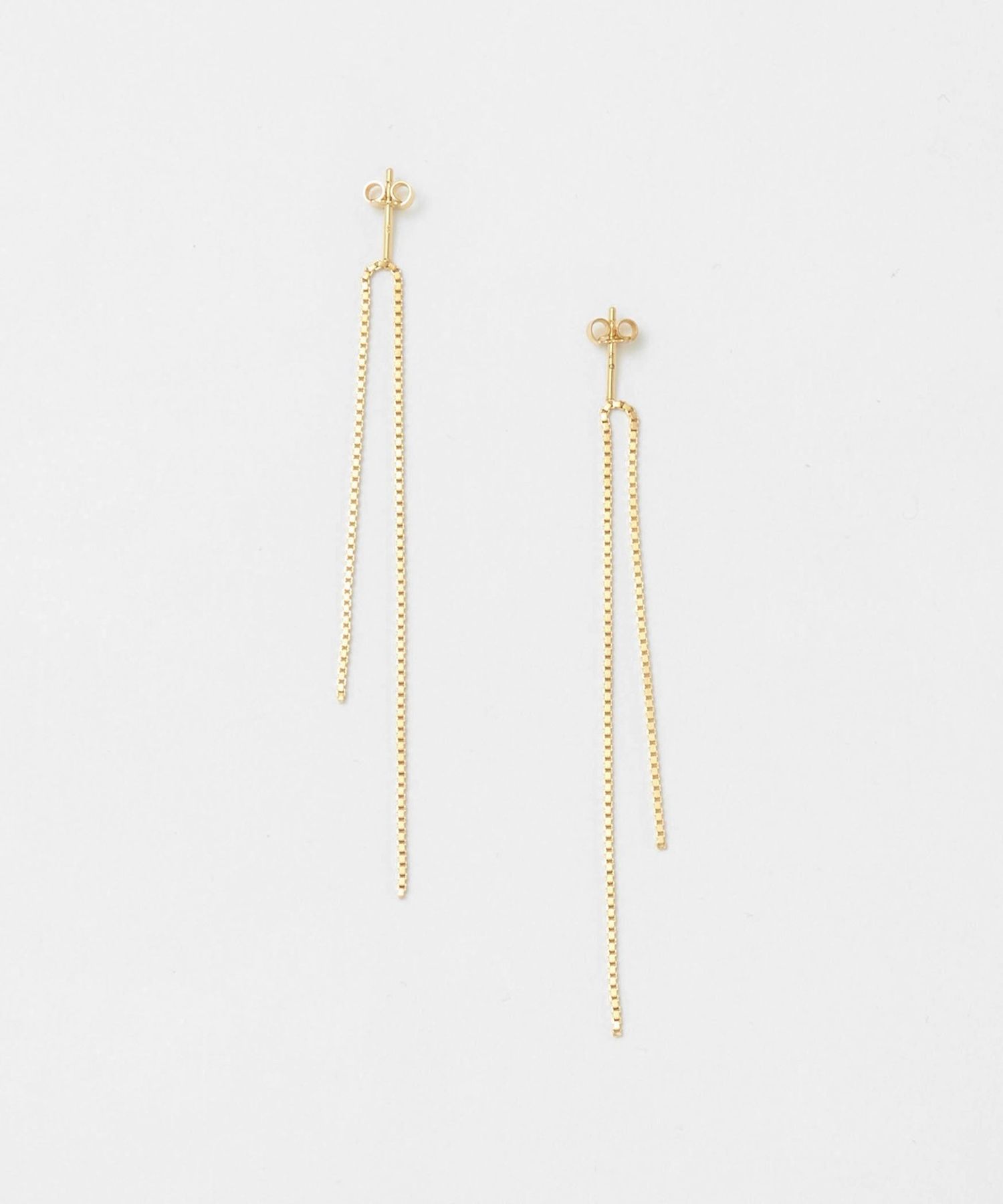 SASKIA DIEZ＞FRINGE EARRINGS GOLD COLOR/ピアス