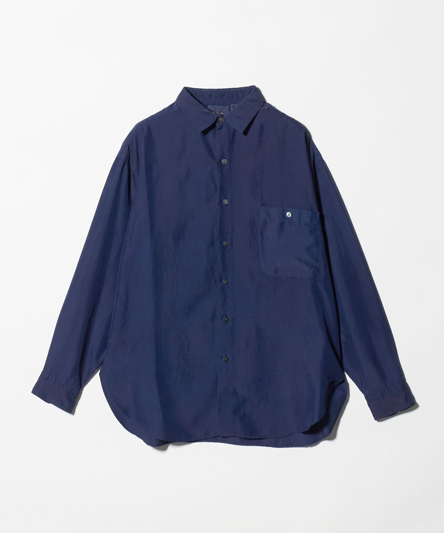 BLUE BLUE JAPAN＞SILK LONG SLEEVE SHIRT/シャツ