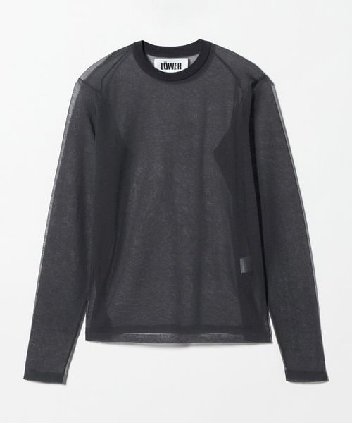 steven alan/＜LÖWER＞SHEER PULLOVER/ニット/ニット / セーター