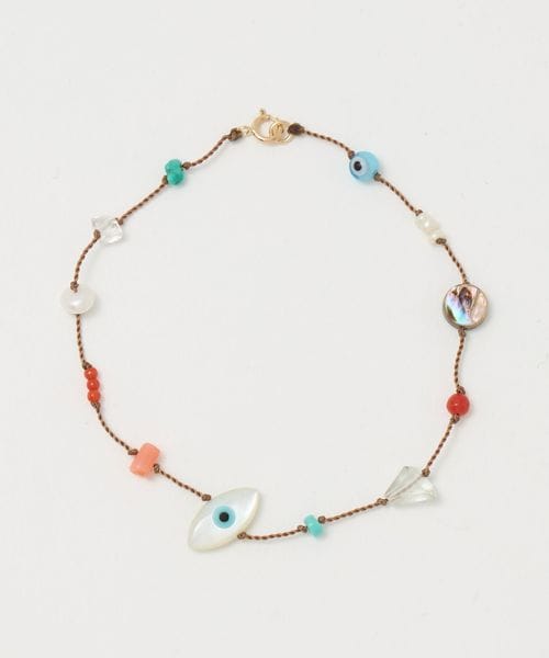 SEE REAL FLOWERS/ ＜SEE REAL FLOWERS＞EVIL EYE CHARM BRACELET/ブレスレット/ブレスレット / バングル