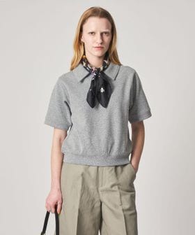 steven alan/＜Steven Alan＞ブークレ ダンボール ワンボタン ハーフスリーブ プルオーバー/Tシャツ / カットソー