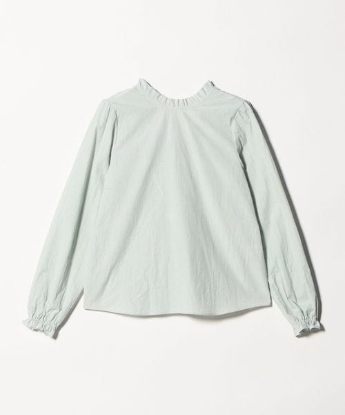 steven alan/＜Steven Alan＞コットン バックオープン フリル ブラウス/シャツ / ブラウス