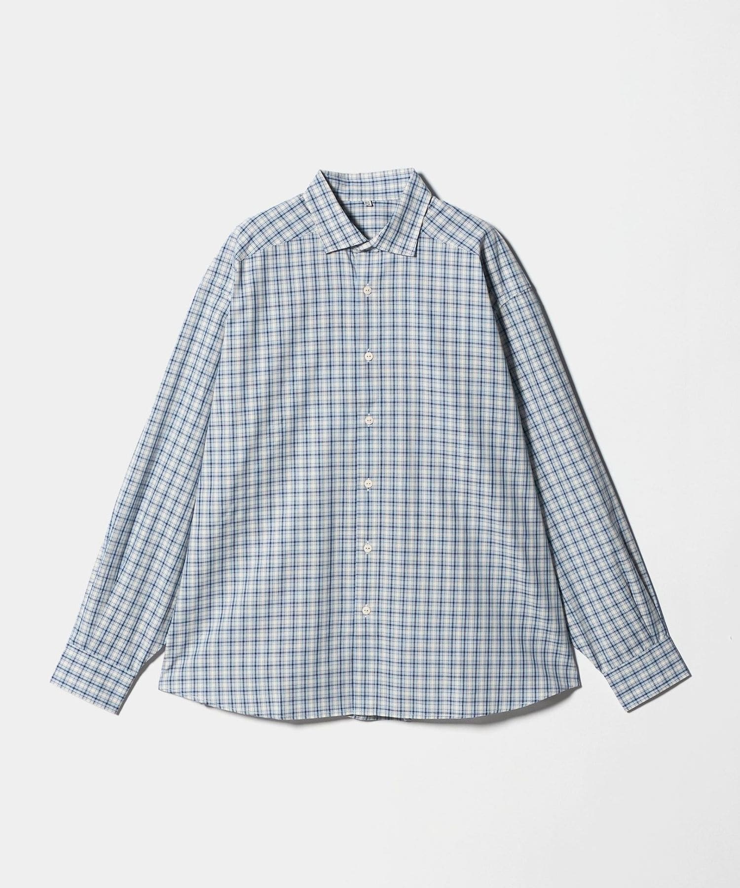 BASERANGE＞CLAUDE SHIRT LT.BLUE/シャツ