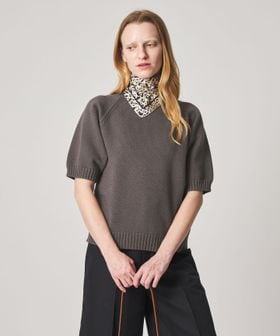 steven alan/＜Steven Alan＞コットン ナイロン テープヤーン ハーフスリーブ ニット/ニット / セーター