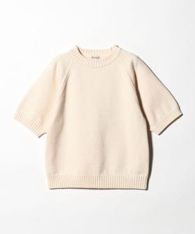 steven alan/＜Steven Alan＞コットン ナイロン テープヤーン ハーフスリーブ ニット/ニット / セーター