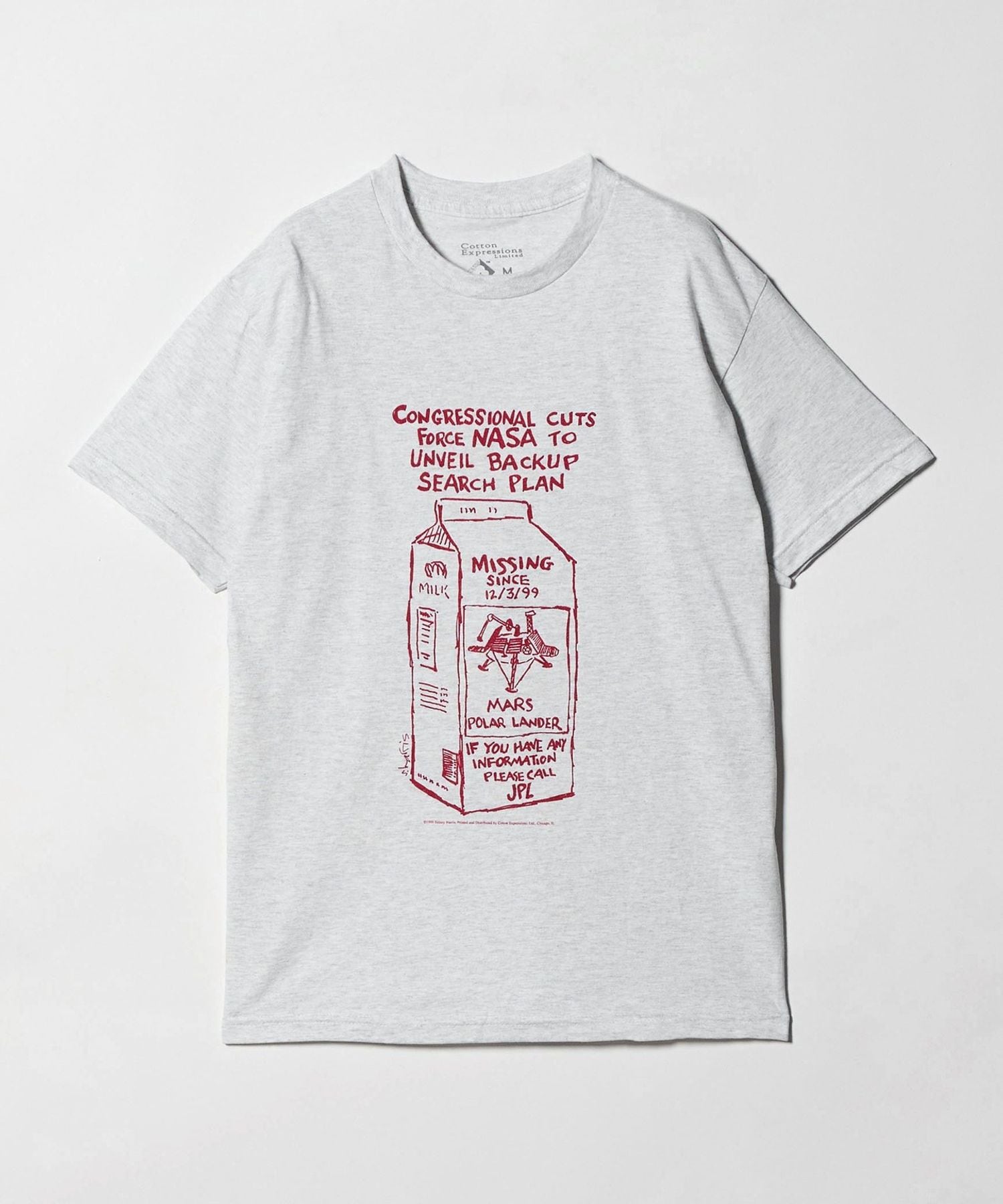 Cotton Expressions Limited＞MISSING MARS LANDER T―SHIRT/Tシャツ
