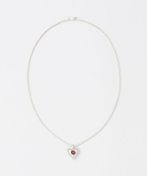 steven alan/＜DUNTON ELLERKAMP＞AMERICAN FOLK HEART GARNET PENDANT/ネックレス/ネックレス