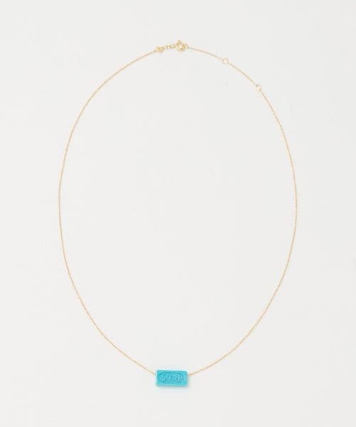 ALIITA/＜ALIITA＞SOAP MOTIF TURQUOISE NECKLACE /ネックレス/ネックレス
