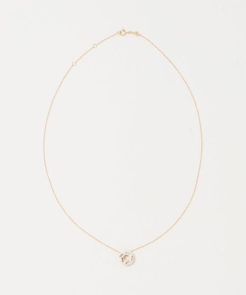 ALIITA/＜ALIITA＞DONUT ICE GLAZED W/SPRINKLE MOTIF NECKLACE/ネックレス/ネックレス
