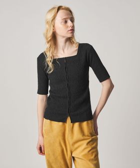 steven alan/＜Steven Alan＞スクエアネック カーディガン/カーディガン / ボレロ