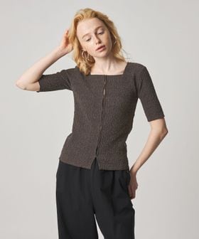 steven alan/＜Steven Alan＞スクエアネック カーディガン/カーディガン / ボレロ