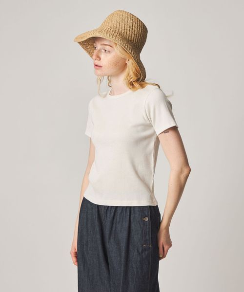 steven alan/＜Steven Alan＞ラメ テレコ プルオーバー/Tシャツ / カットソー