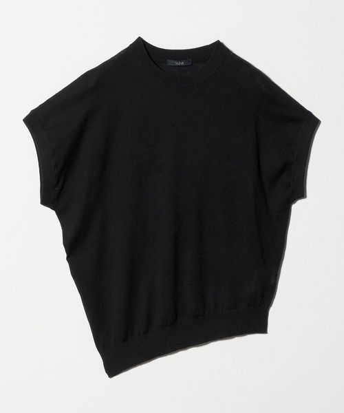 YLEVE/＜YLEVE＞COTTON MIX ASYMMETRY PULLOVER KNIT/ニット/ニット / セーター