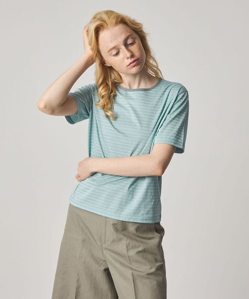 steven alan/＜Steven Alan＞ボーダー プルオーバー/Tシャツ / カットソー