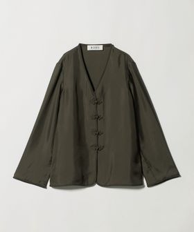 RÓHE/＜ROHE＞MANDARIN CLOSURE SILK TOP/シャツ/シャツ / ブラウス