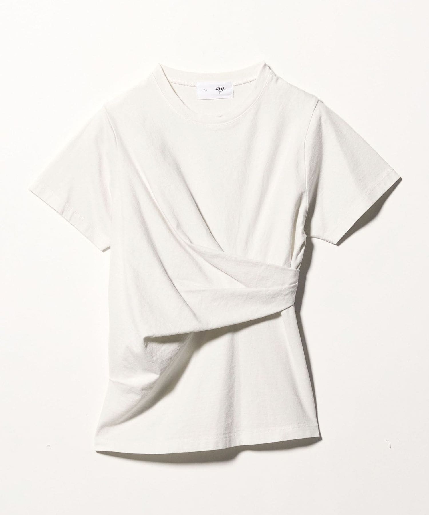 ywy＞TUCK DRAPE TEE SHIRT/Tシャツ